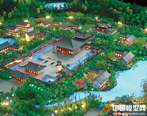 古建筑模型，古建沙盤(pán)模型