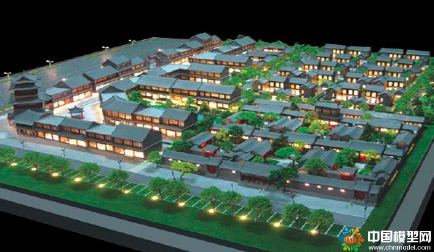 古建筑模型，古建沙盤(pán)模型