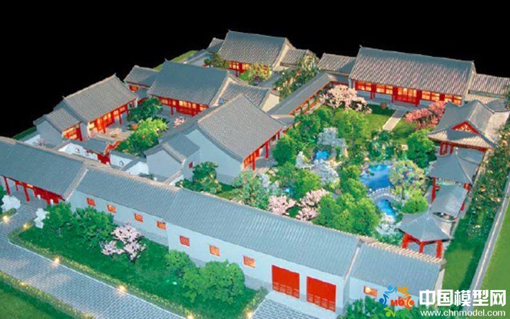 古建筑模型，古建沙盤(pán)模型