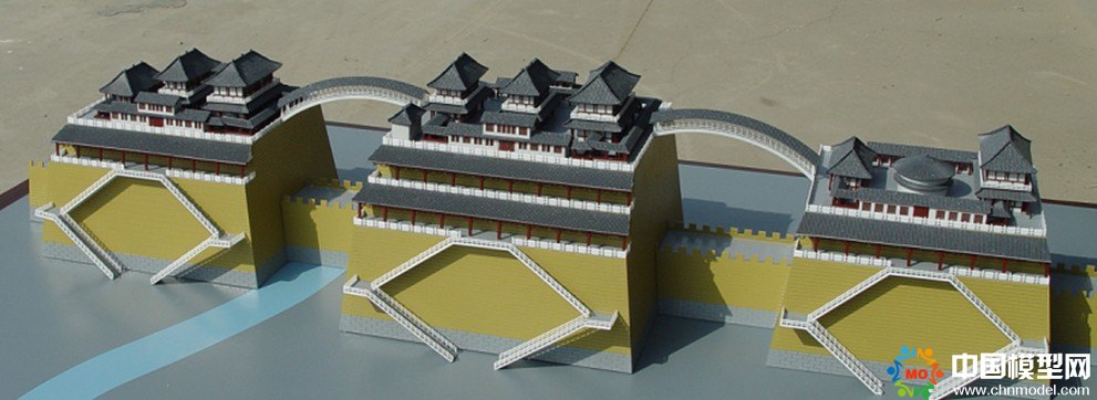 古建筑模型，古建沙盤(pán)模型