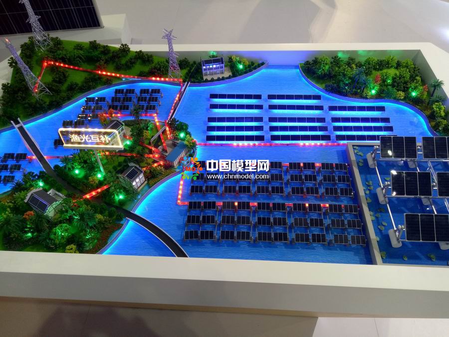 農(nóng)光互補(bǔ)沙盤模型