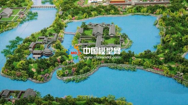 大型皇家園林沙盤(pán)模型重現(xiàn)圓明園昔日輝煌