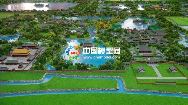 大型皇家園林沙盤(pán)模型重現(xiàn)圓明園昔日輝煌