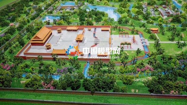 大型皇家園林沙盤(pán)模型重現(xiàn)圓明園昔日輝煌