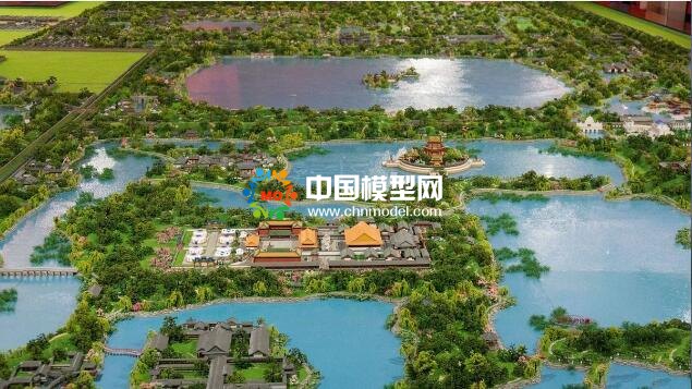 大型皇家園林沙盤(pán)模型重現(xiàn)圓明園昔日輝煌
