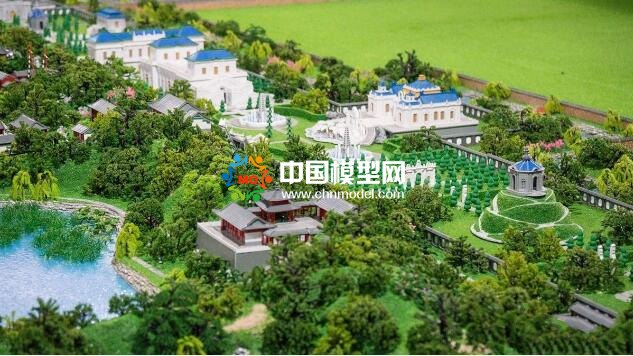 大型皇家園林沙盤(pán)模型重現(xiàn)圓明園昔日輝煌