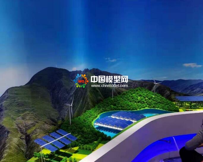 光伏風電新能源場景沙盤模型