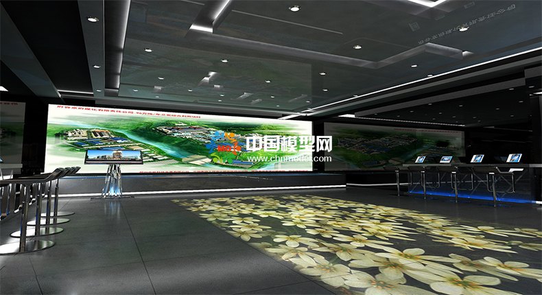 電子沙盤也是沙盤模型的一類，展示信息量更大