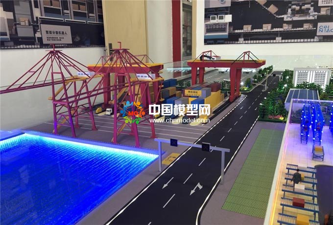 智能物流演示沙盤(pán)模型