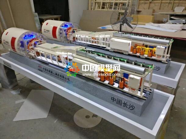 盾構機沙盤模型種類