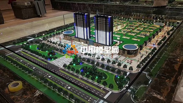 長沙商貿(mào)城建筑模型