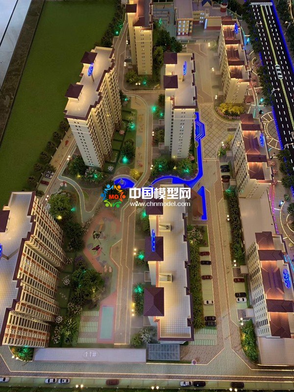 公園壹號售樓部沙盤模型