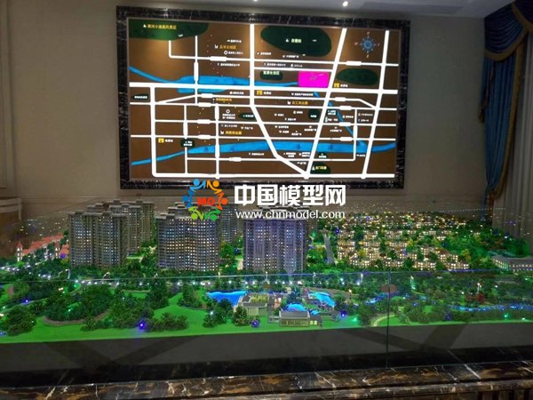 恒大城售樓部沙盤模型
