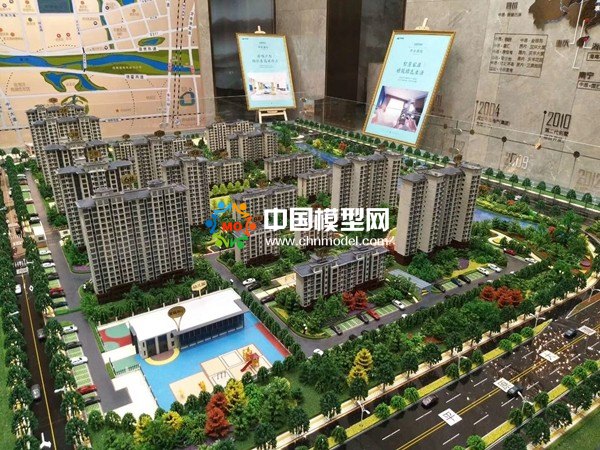天潤(rùn)國(guó)際公館售樓建筑模型