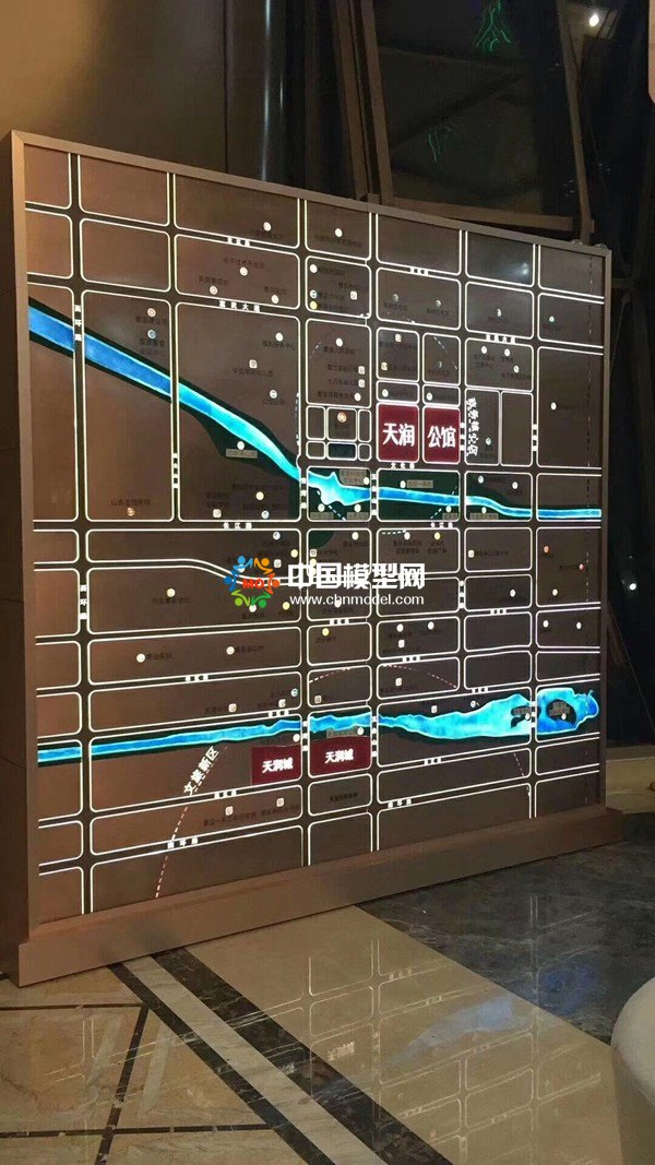 天潤(rùn)國(guó)際公館售樓建筑模型