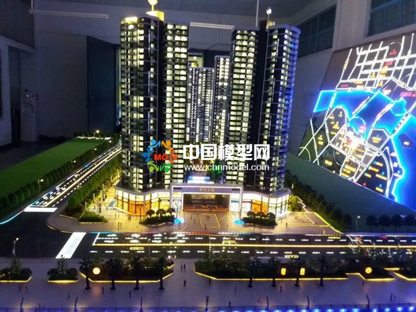 陽光城項目建筑模型
