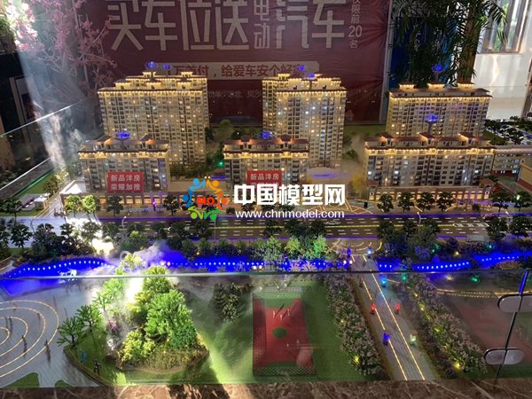 公園壹號售樓部沙盤模型