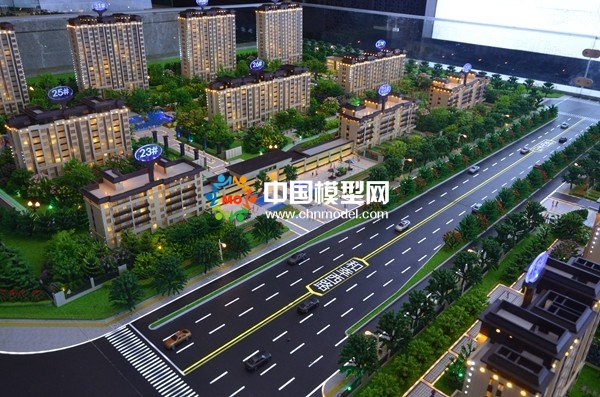 新都會(huì)項(xiàng)目建筑模型