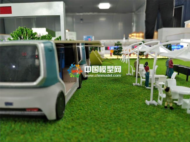 AI智慧園區(qū)沙盤模型