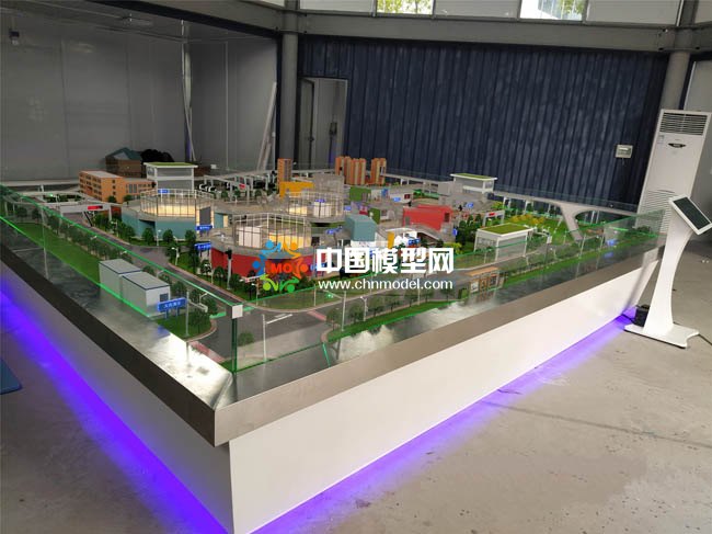AI智慧園區(qū)沙盤模型