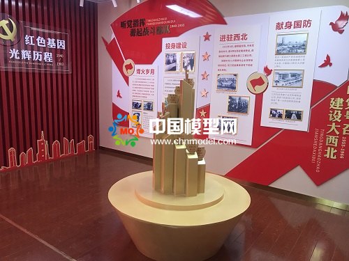 中建八局展廳沙盤模型