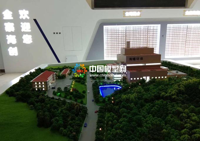 生活垃圾焚燒發(fā)電項(xiàng)目沙盤(pán)模型