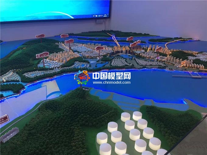 黨群服務(wù)中心沙盤模型