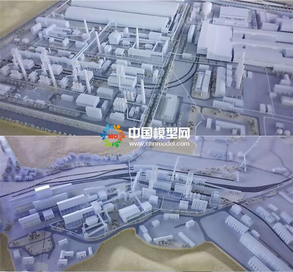 鋼鐵廠沙盤模型，投影電子沙盤