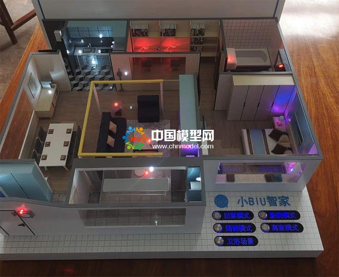 全屋智能系統(tǒng)沙盤(pán)模型