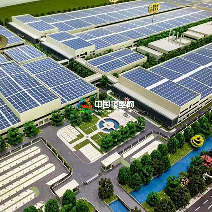 太陽能光伏屋頂發(fā)電沙盤模型