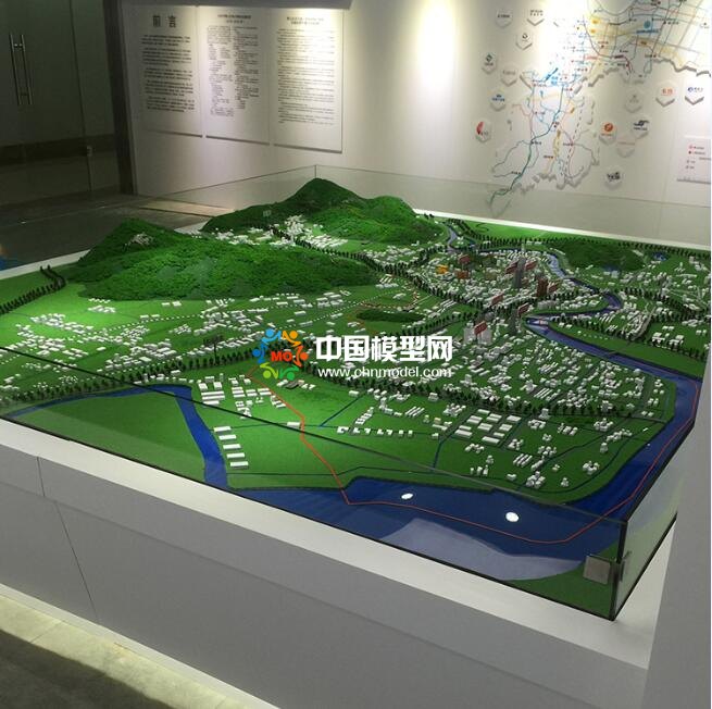 電子商務(wù)園區(qū)規(guī)劃沙盤模型