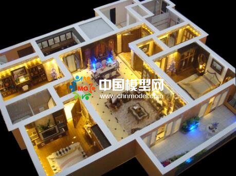 建筑剖面模型細節(jié)與功能齊頭并進，方法不同