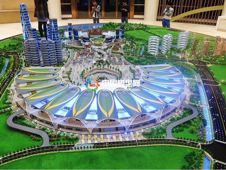 滇池國(guó)際會(huì)展公園沙盤模型