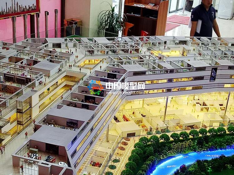 匯金商業(yè)廣場(chǎng)沙盤(pán)模型