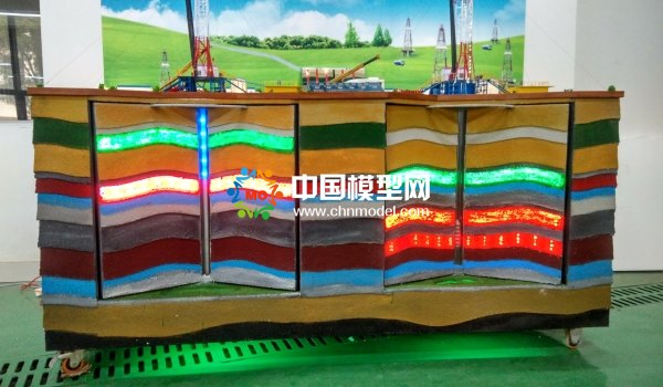 鈾礦測(cè)井教學(xué)組合模型