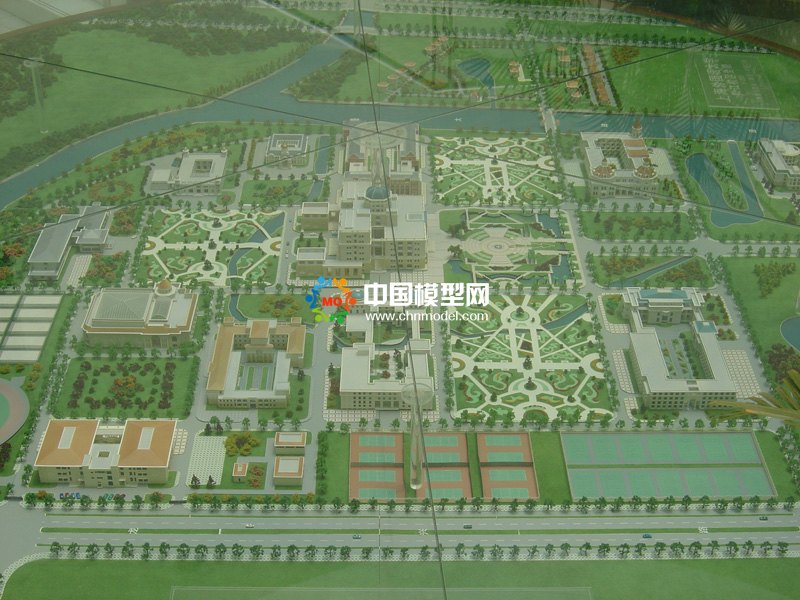 外國(guó)語(yǔ)大學(xué)沙盤模型