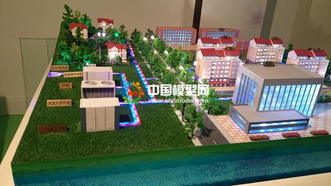 地源熱泵系統(tǒng)沙盤(pán)模型，風(fēng)源熱泵系統(tǒng)沙盤(pán)模型