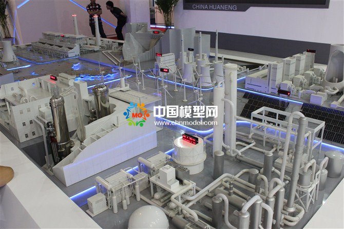 熱電站模型，核電站模型，火力發(fā)電站沙盤