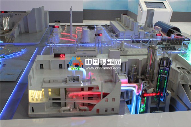 熱電站模型，核電站模型，火力發(fā)電站沙盤