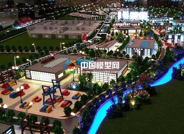 物流園沙盤模型