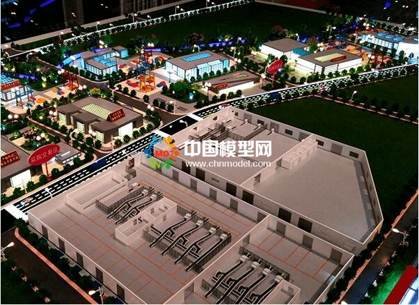 物流園沙盤模型