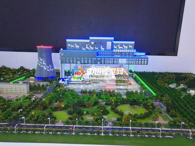 生活垃圾焚燒發(fā)電沙盤模型