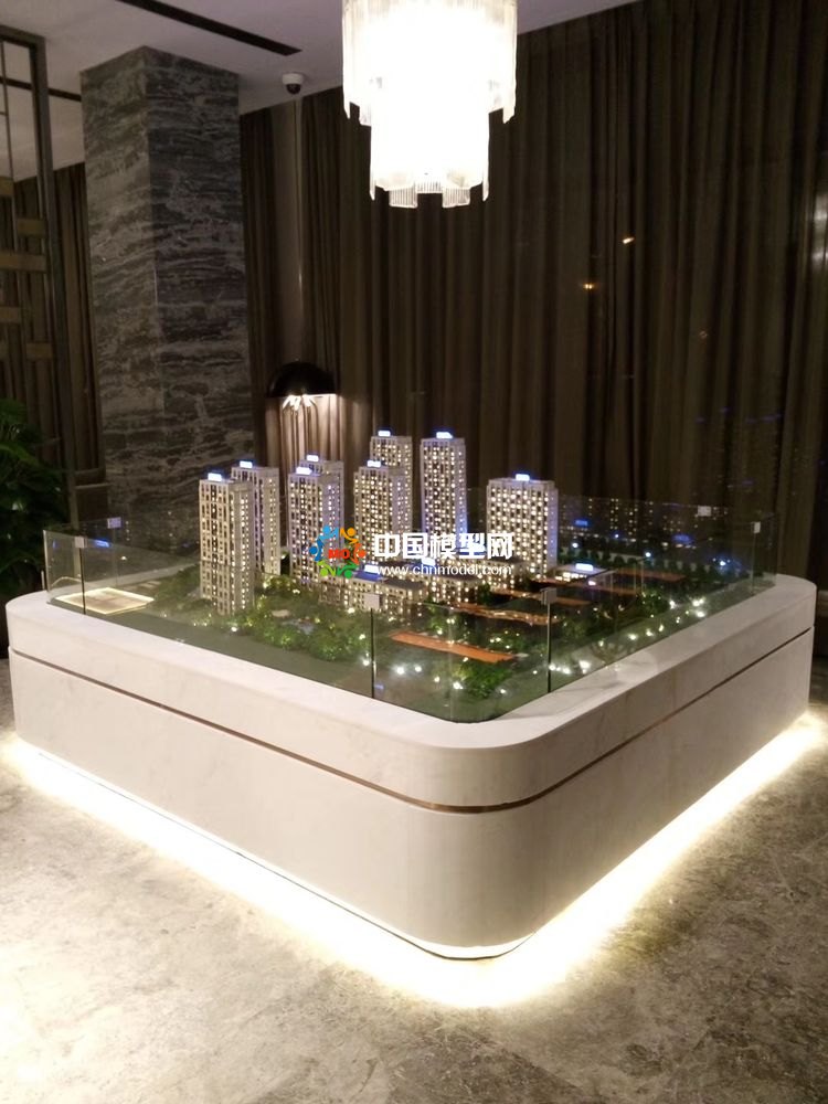 高檔樓盤模型底座，售樓部沙盤展臺(tái)（收藏）