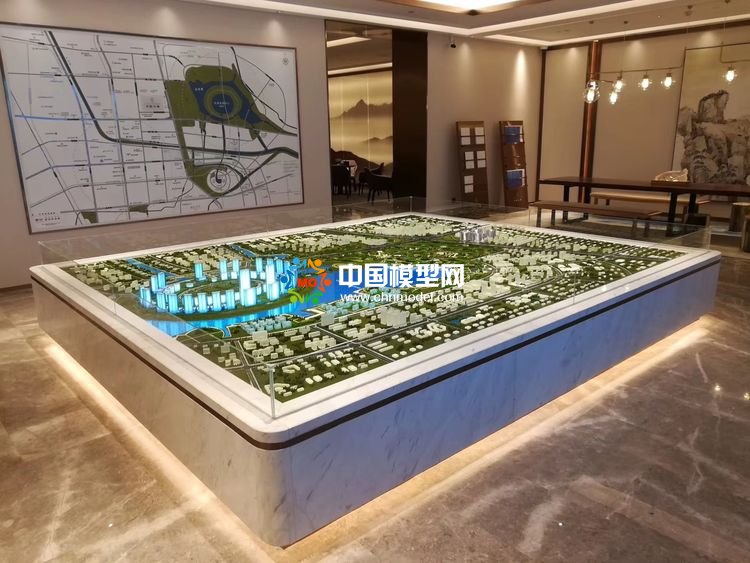 高檔樓盤模型底座，售樓部沙盤展臺(tái)（收藏）