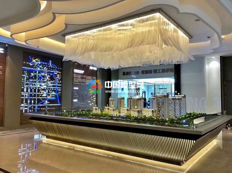 高檔樓盤模型底座，售樓部沙盤展臺(tái)（收藏）