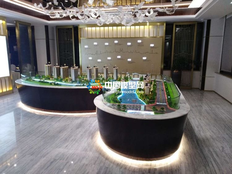 高檔樓盤模型底座，售樓部沙盤展臺(tái)（收藏）
