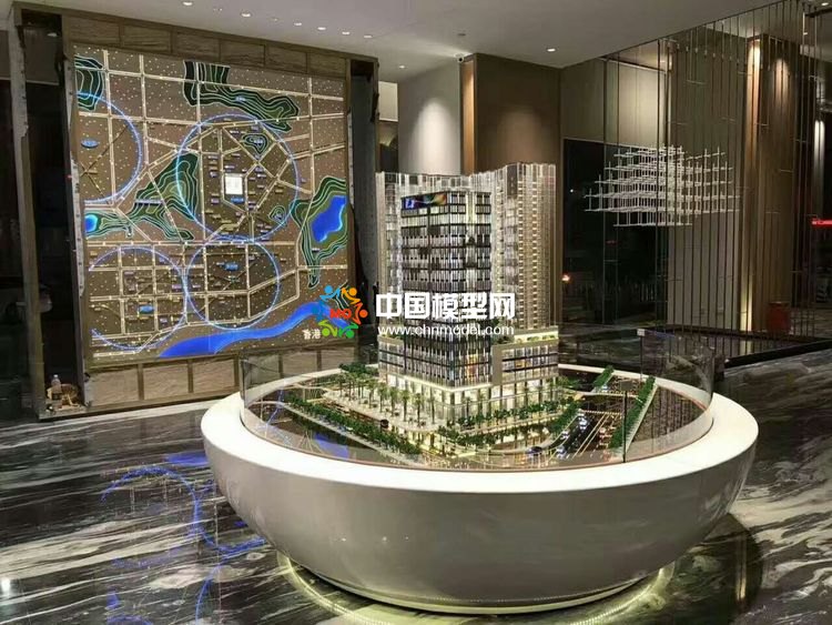 高檔樓盤模型底座，售樓部沙盤展臺(tái)（收藏）