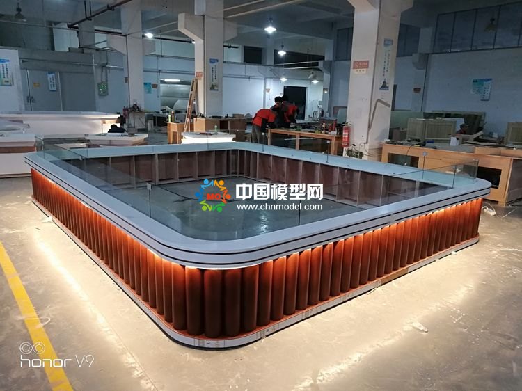 高檔樓盤模型底座，售樓部沙盤展臺(tái)（收藏）