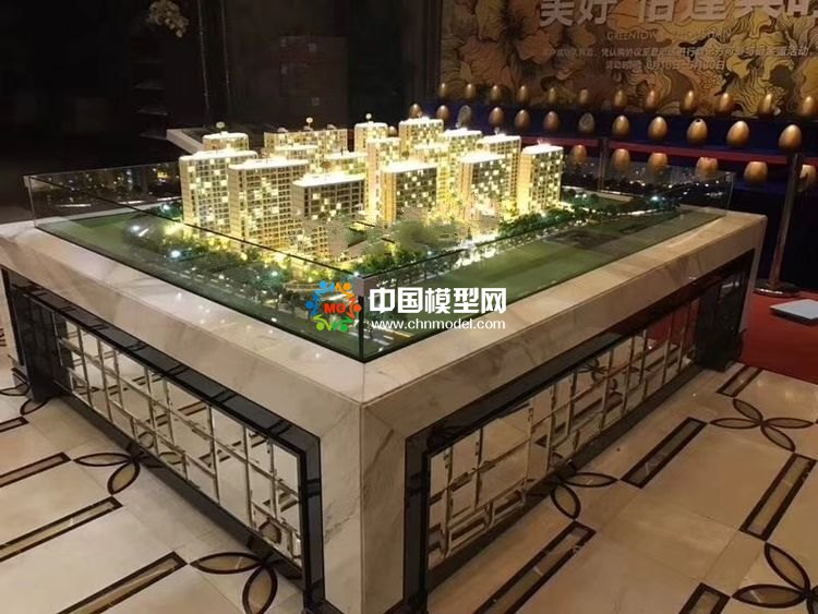 高檔樓盤模型底座，售樓部沙盤展臺(tái)（收藏）