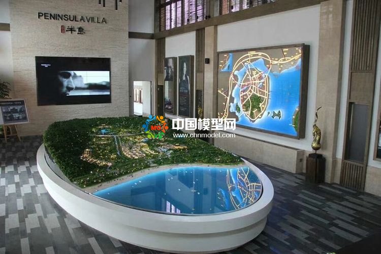 高檔樓盤模型底座，售樓部沙盤展臺(tái)（收藏）